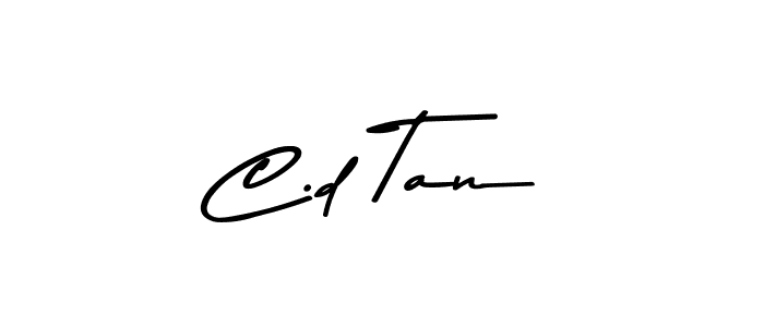 You should practise on your own different ways (Asem Kandis PERSONAL USE) to write your name (C.d Tan) in signature. don't let someone else do it for you. C.d Tan signature style 9 images and pictures png