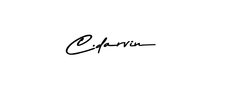 How to make C.darvin signature? Asem Kandis PERSONAL USE is a professional autograph style. Create handwritten signature for C.darvin name. C.darvin signature style 9 images and pictures png