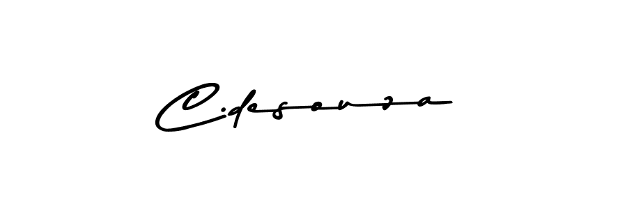 C.desouza stylish signature style. Best Handwritten Sign (Asem Kandis PERSONAL USE) for my name. Handwritten Signature Collection Ideas for my name C.desouza. C.desouza signature style 9 images and pictures png