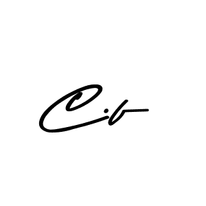 This is the best signature style for the C.f name. Also you like these signature font (Asem Kandis PERSONAL USE). Mix name signature. C.f signature style 9 images and pictures png