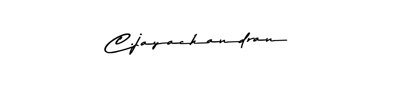 Use a signature maker to create a handwritten signature online. With this signature software, you can design (Asem Kandis PERSONAL USE) your own signature for name C.jayachandran. C.jayachandran signature style 9 images and pictures png