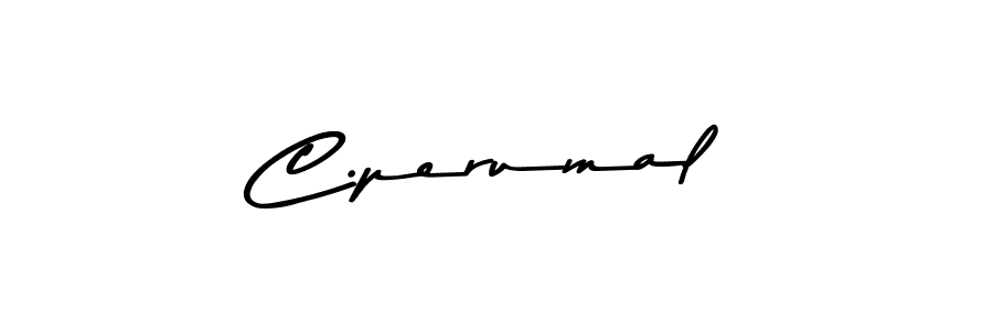 Create a beautiful signature design for name C.perumal. With this signature (Asem Kandis PERSONAL USE) fonts, you can make a handwritten signature for free. C.perumal signature style 9 images and pictures png