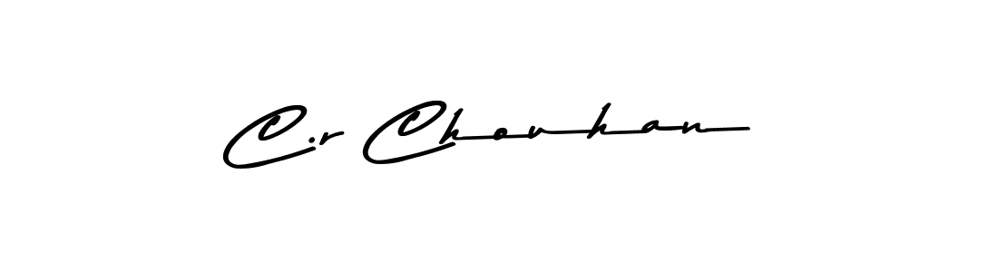 Design your own signature with our free online signature maker. With this signature software, you can create a handwritten (Asem Kandis PERSONAL USE) signature for name C.r Chouhan. C.r Chouhan signature style 9 images and pictures png