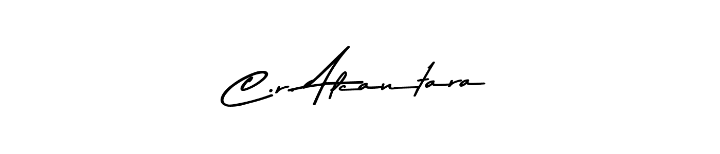 Use a signature maker to create a handwritten signature online. With this signature software, you can design (Asem Kandis PERSONAL USE) your own signature for name C.r. Alcantara. C.r. Alcantara signature style 9 images and pictures png