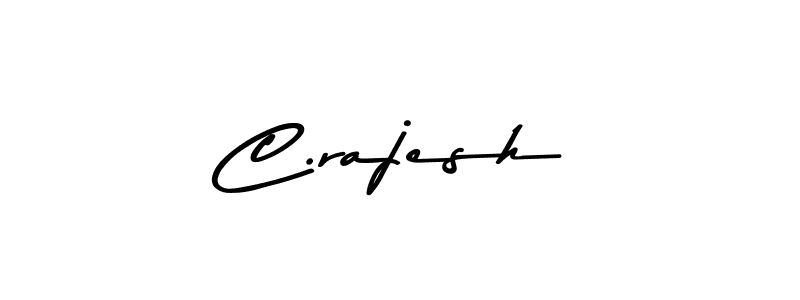 The best way (Asem Kandis PERSONAL USE) to make a short signature is to pick only two or three words in your name. The name C.rajesh include a total of six letters. For converting this name. C.rajesh signature style 9 images and pictures png