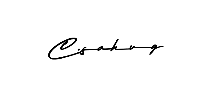 How to make C.sahug signature? Asem Kandis PERSONAL USE is a professional autograph style. Create handwritten signature for C.sahug name. C.sahug signature style 9 images and pictures png