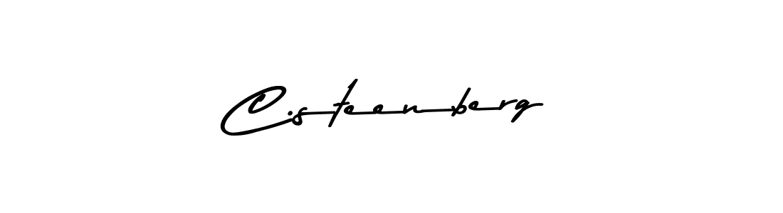 How to make C.steenberg signature? Asem Kandis PERSONAL USE is a professional autograph style. Create handwritten signature for C.steenberg name. C.steenberg signature style 9 images and pictures png