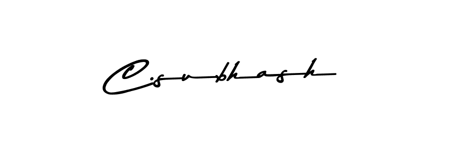 Make a beautiful signature design for name C.subhash. Use this online signature maker to create a handwritten signature for free. C.subhash signature style 9 images and pictures png