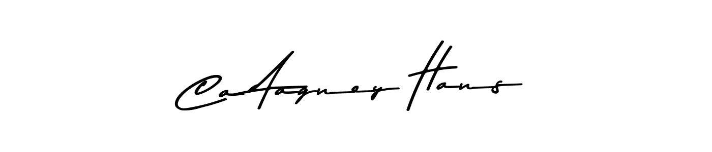 Use a signature maker to create a handwritten signature online. With this signature software, you can design (Asem Kandis PERSONAL USE) your own signature for name Ca Aagney Hans. Ca Aagney Hans signature style 9 images and pictures png