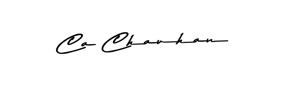 Also You can easily find your signature by using the search form. We will create Ca Chauhan name handwritten signature images for you free of cost using Asem Kandis PERSONAL USE sign style. Ca Chauhan signature style 9 images and pictures png