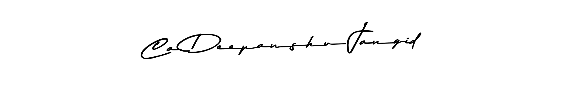Make a beautiful signature design for name Ca Deepanshu Jangid. Use this online signature maker to create a handwritten signature for free. Ca Deepanshu Jangid signature style 9 images and pictures png