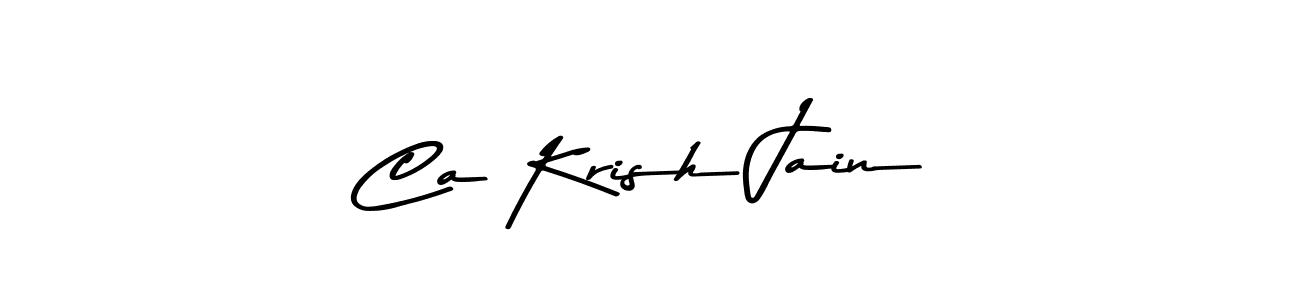 Once you've used our free online signature maker to create your best signature Asem Kandis PERSONAL USE style, it's time to enjoy all of the benefits that Ca Krish Jain name signing documents. Ca Krish Jain signature style 9 images and pictures png