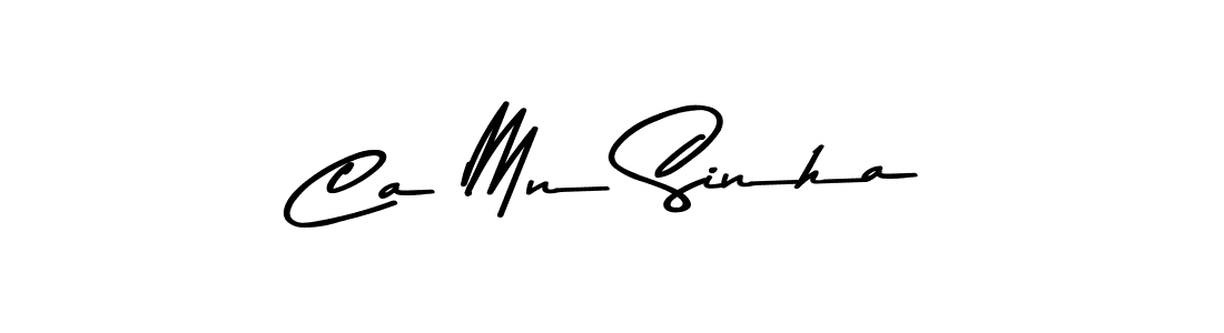 Make a short Ca Mn Sinha signature style. Manage your documents anywhere anytime using Asem Kandis PERSONAL USE. Create and add eSignatures, submit forms, share and send files easily. Ca Mn Sinha signature style 9 images and pictures png