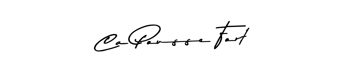 Also You can easily find your signature by using the search form. We will create Ca Pousse Fort name handwritten signature images for you free of cost using Asem Kandis PERSONAL USE sign style. Ca Pousse Fort signature style 9 images and pictures png