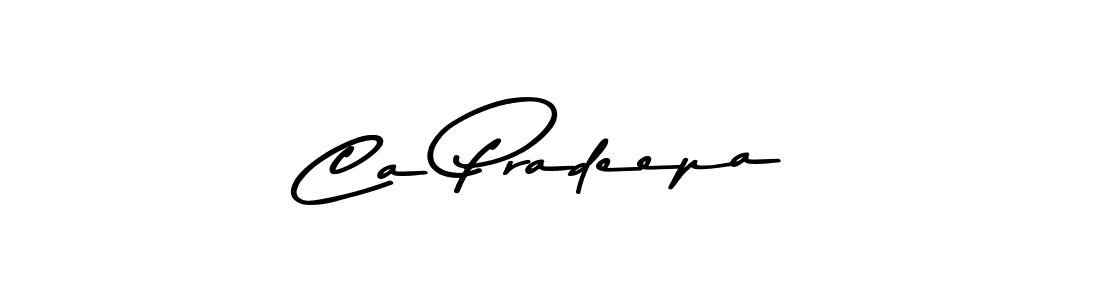 This is the best signature style for the Ca Pradeepa name. Also you like these signature font (Asem Kandis PERSONAL USE). Mix name signature. Ca Pradeepa signature style 9 images and pictures png