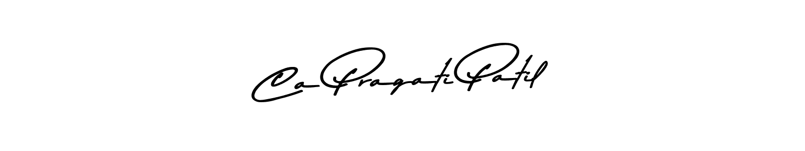 Also You can easily find your signature by using the search form. We will create Ca Pragati Patil name handwritten signature images for you free of cost using Asem Kandis PERSONAL USE sign style. Ca Pragati Patil signature style 9 images and pictures png