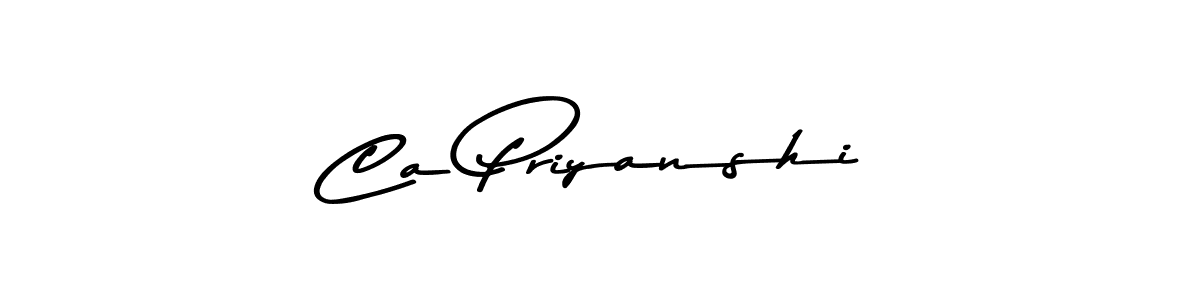 Once you've used our free online signature maker to create your best signature Asem Kandis PERSONAL USE style, it's time to enjoy all of the benefits that Ca Priyanshi name signing documents. Ca Priyanshi signature style 9 images and pictures png