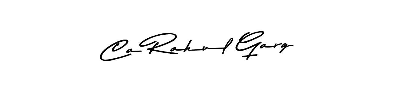 Make a beautiful signature design for name Ca Rahul Garg. With this signature (Asem Kandis PERSONAL USE) style, you can create a handwritten signature for free. Ca Rahul Garg signature style 9 images and pictures png