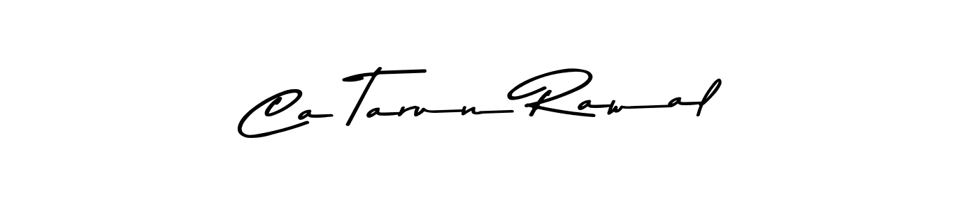 This is the best signature style for the Ca Tarun Rawal name. Also you like these signature font (Asem Kandis PERSONAL USE). Mix name signature. Ca Tarun Rawal signature style 9 images and pictures png