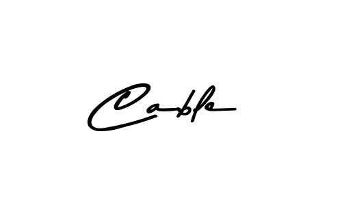 Create a beautiful signature design for name Cable. With this signature (Asem Kandis PERSONAL USE) fonts, you can make a handwritten signature for free. Cable signature style 9 images and pictures png
