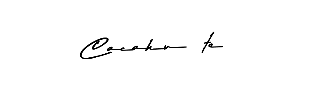 Use a signature maker to create a handwritten signature online. With this signature software, you can design (Asem Kandis PERSONAL USE) your own signature for name Cacahuète. Cacahuète signature style 9 images and pictures png