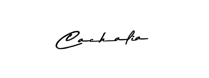 Use a signature maker to create a handwritten signature online. With this signature software, you can design (Asem Kandis PERSONAL USE) your own signature for name Cachalia. Cachalia signature style 9 images and pictures png