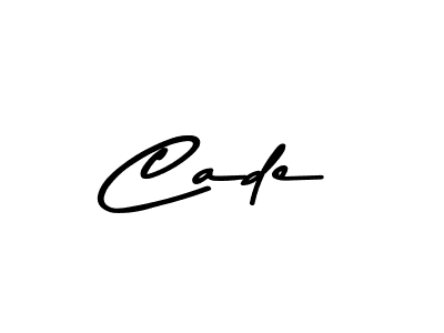 Design your own signature with our free online signature maker. With this signature software, you can create a handwritten (Asem Kandis PERSONAL USE) signature for name Cade. Cade signature style 9 images and pictures png