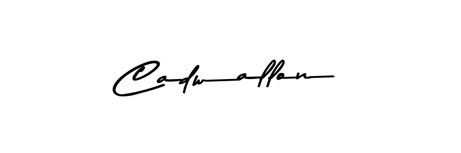 Also You can easily find your signature by using the search form. We will create Cadwallon name handwritten signature images for you free of cost using Asem Kandis PERSONAL USE sign style. Cadwallon signature style 9 images and pictures png