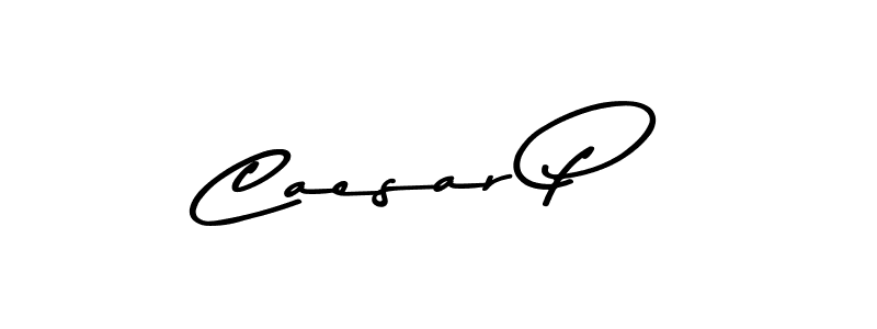 Caesar P stylish signature style. Best Handwritten Sign (Asem Kandis PERSONAL USE) for my name. Handwritten Signature Collection Ideas for my name Caesar P. Caesar P signature style 9 images and pictures png