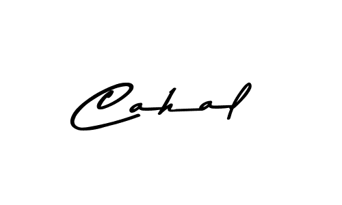 Design your own signature with our free online signature maker. With this signature software, you can create a handwritten (Asem Kandis PERSONAL USE) signature for name Cahal. Cahal signature style 9 images and pictures png