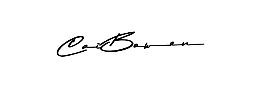 Create a beautiful signature design for name Cai Bowen. With this signature (Asem Kandis PERSONAL USE) fonts, you can make a handwritten signature for free. Cai Bowen signature style 9 images and pictures png