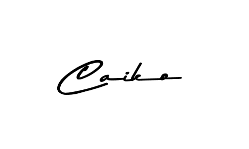 Asem Kandis PERSONAL USE is a professional signature style that is perfect for those who want to add a touch of class to their signature. It is also a great choice for those who want to make their signature more unique. Get Caiko name to fancy signature for free. Caiko signature style 9 images and pictures png