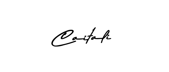 You should practise on your own different ways (Asem Kandis PERSONAL USE) to write your name (Caitali) in signature. don't let someone else do it for you. Caitali signature style 9 images and pictures png