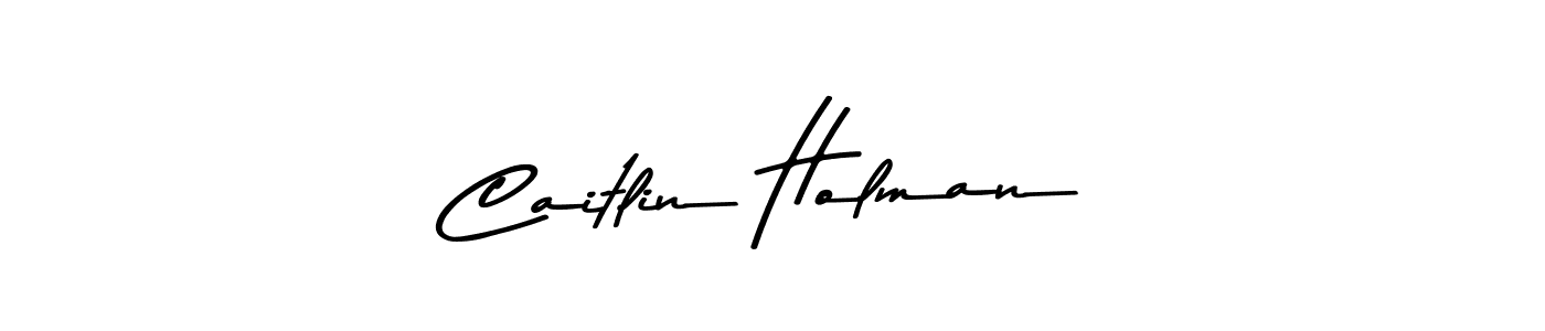 Make a beautiful signature design for name Caitlin Holman. With this signature (Asem Kandis PERSONAL USE) style, you can create a handwritten signature for free. Caitlin Holman signature style 9 images and pictures png