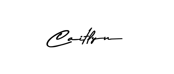 How to make Caitlyn name signature. Use Asem Kandis PERSONAL USE style for creating short signs online. This is the latest handwritten sign. Caitlyn signature style 9 images and pictures png