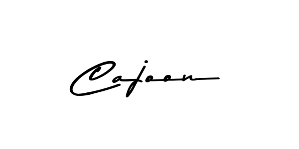 Design your own signature with our free online signature maker. With this signature software, you can create a handwritten (Asem Kandis PERSONAL USE) signature for name Cajoon. Cajoon signature style 9 images and pictures png