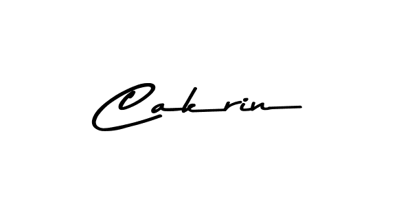Design your own signature with our free online signature maker. With this signature software, you can create a handwritten (Asem Kandis PERSONAL USE) signature for name Cakrin. Cakrin signature style 9 images and pictures png