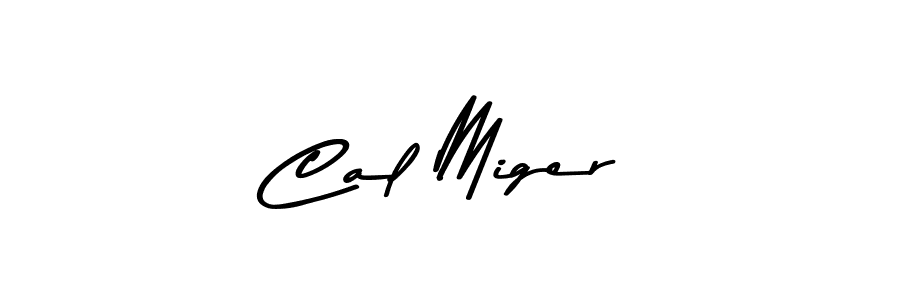 Use a signature maker to create a handwritten signature online. With this signature software, you can design (Asem Kandis PERSONAL USE) your own signature for name Cal Miger. Cal Miger signature style 9 images and pictures png