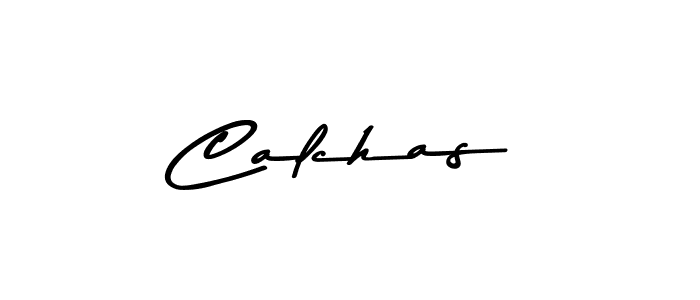 How to make Calchas name signature. Use Asem Kandis PERSONAL USE style for creating short signs online. This is the latest handwritten sign. Calchas signature style 9 images and pictures png