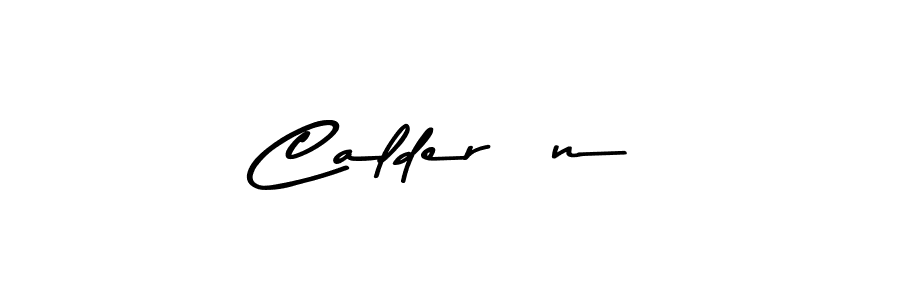 How to Draw Calderón signature style? Asem Kandis PERSONAL USE is a latest design signature styles for name Calderón. Calderón signature style 9 images and pictures png