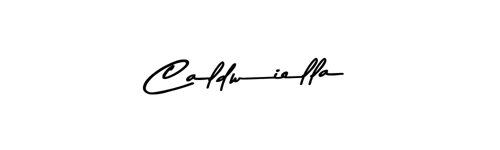 Make a beautiful signature design for name Caldwiella. With this signature (Asem Kandis PERSONAL USE) style, you can create a handwritten signature for free. Caldwiella signature style 9 images and pictures png
