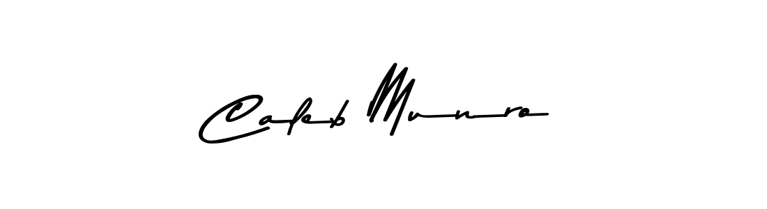 Create a beautiful signature design for name Caleb Munro. With this signature (Asem Kandis PERSONAL USE) fonts, you can make a handwritten signature for free. Caleb Munro signature style 9 images and pictures png