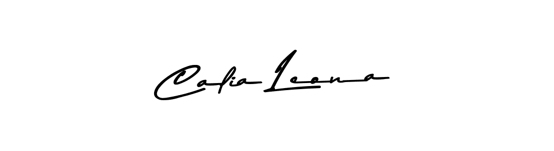 Design your own signature with our free online signature maker. With this signature software, you can create a handwritten (Asem Kandis PERSONAL USE) signature for name Calia Leona. Calia Leona signature style 9 images and pictures png