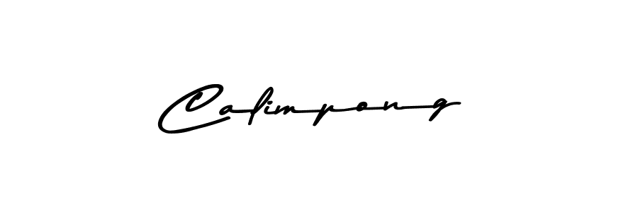 Make a beautiful signature design for name Calimpong. With this signature (Asem Kandis PERSONAL USE) style, you can create a handwritten signature for free. Calimpong signature style 9 images and pictures png