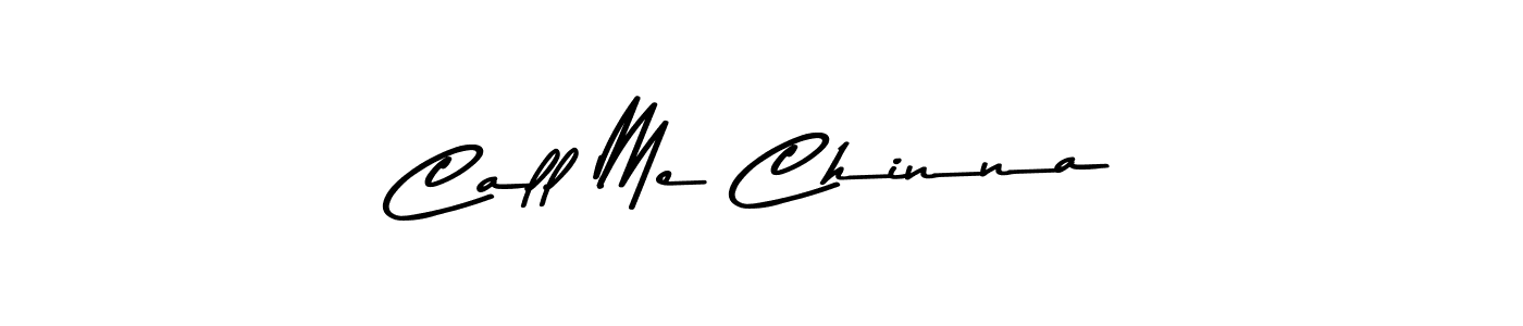 Design your own signature with our free online signature maker. With this signature software, you can create a handwritten (Asem Kandis PERSONAL USE) signature for name Call Me Chinna. Call Me Chinna signature style 9 images and pictures png