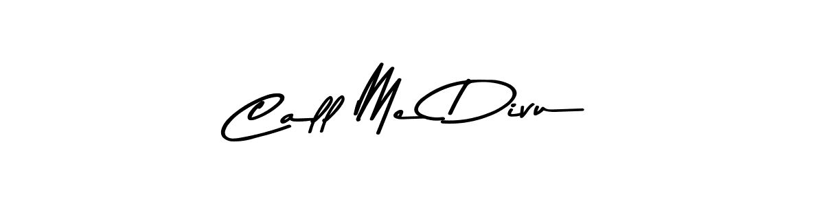 Also You can easily find your signature by using the search form. We will create Call Me Divu name handwritten signature images for you free of cost using Asem Kandis PERSONAL USE sign style. Call Me Divu signature style 9 images and pictures png