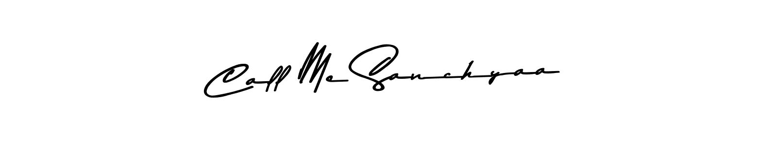 Use a signature maker to create a handwritten signature online. With this signature software, you can design (Asem Kandis PERSONAL USE) your own signature for name Call Me Sanchyaa. Call Me Sanchyaa signature style 9 images and pictures png