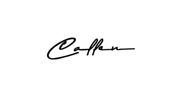 Create a beautiful signature design for name Callen. With this signature (Asem Kandis PERSONAL USE) fonts, you can make a handwritten signature for free. Callen signature style 9 images and pictures png