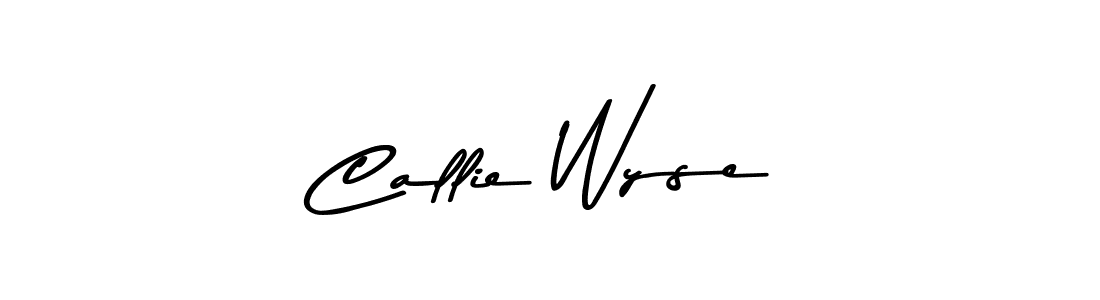 Similarly Asem Kandis PERSONAL USE is the best handwritten signature design. Signature creator online .You can use it as an online autograph creator for name Callie Wyse. Callie Wyse signature style 9 images and pictures png