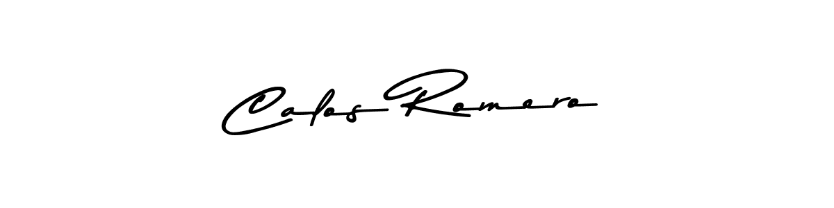 if you are searching for the best signature style for your name Calos Romero. so please give up your signature search. here we have designed multiple signature styles  using Asem Kandis PERSONAL USE. Calos Romero signature style 9 images and pictures png